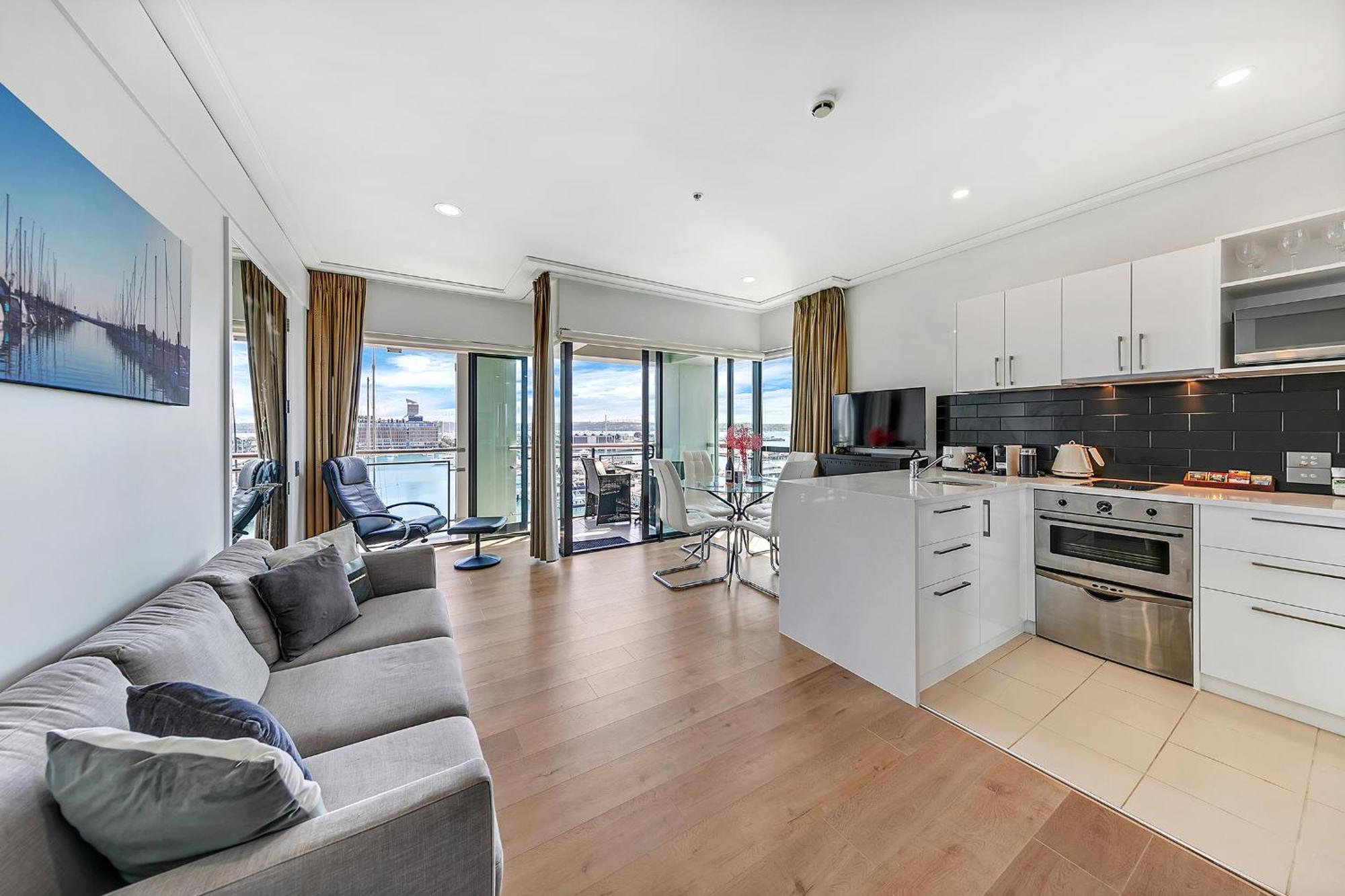 Exquisite Sun Soaked Corner Apartment 奥克兰 外观 照片